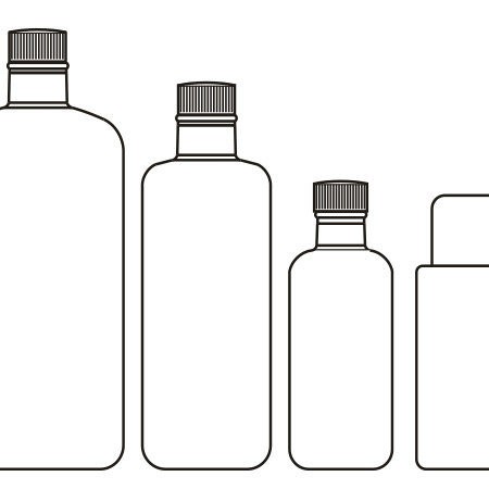 Cilíndrico: 220 ml, 250 ml,480 ml y 900 ml