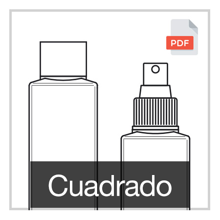 Cuadrado: 150 ml, 200 ml