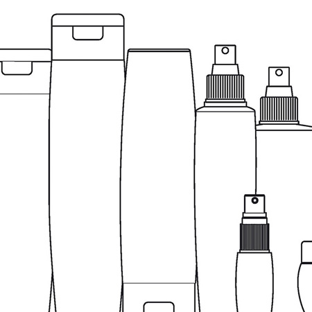 Derma: 220 ml, 250 ml,480 ml y 900 ml