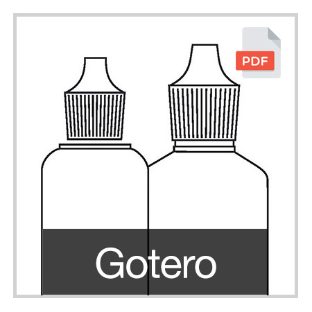 Gotero: 25 ml y 30 ml