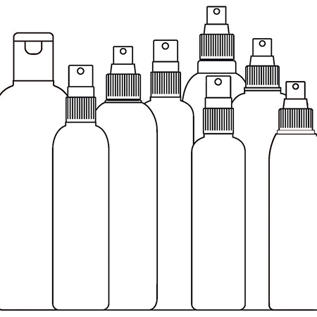 harff: 25 ml, 60 ml, 120 ml, 125 ml, 150 ml, 180 ml, 250 ml, 300 ml, 350 ml y 400 ml