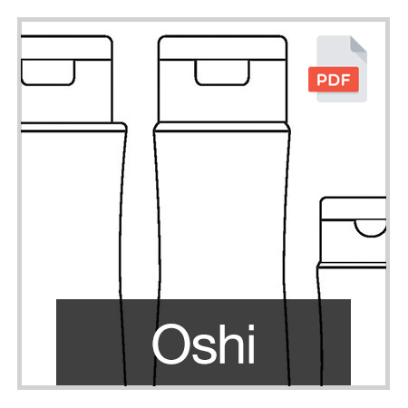 Oshi: 135 ml, 300 ml, 400 ml