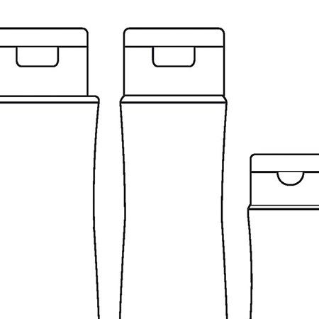 Oshi: 135 ml, 300 ml y 400 ml.