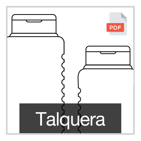 Talquera: 60 g, 100 g