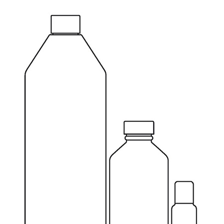 White: 15 ml, 250 ml y 1000 ml.